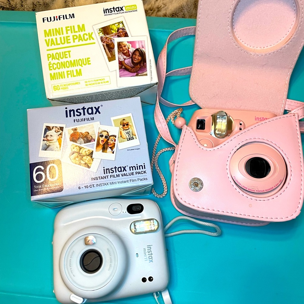 Instax Mini 11, Instax mini 7s and 100 films